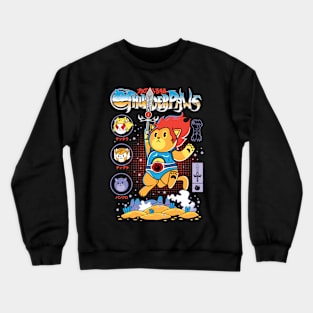 cats with power Crewneck Sweatshirt